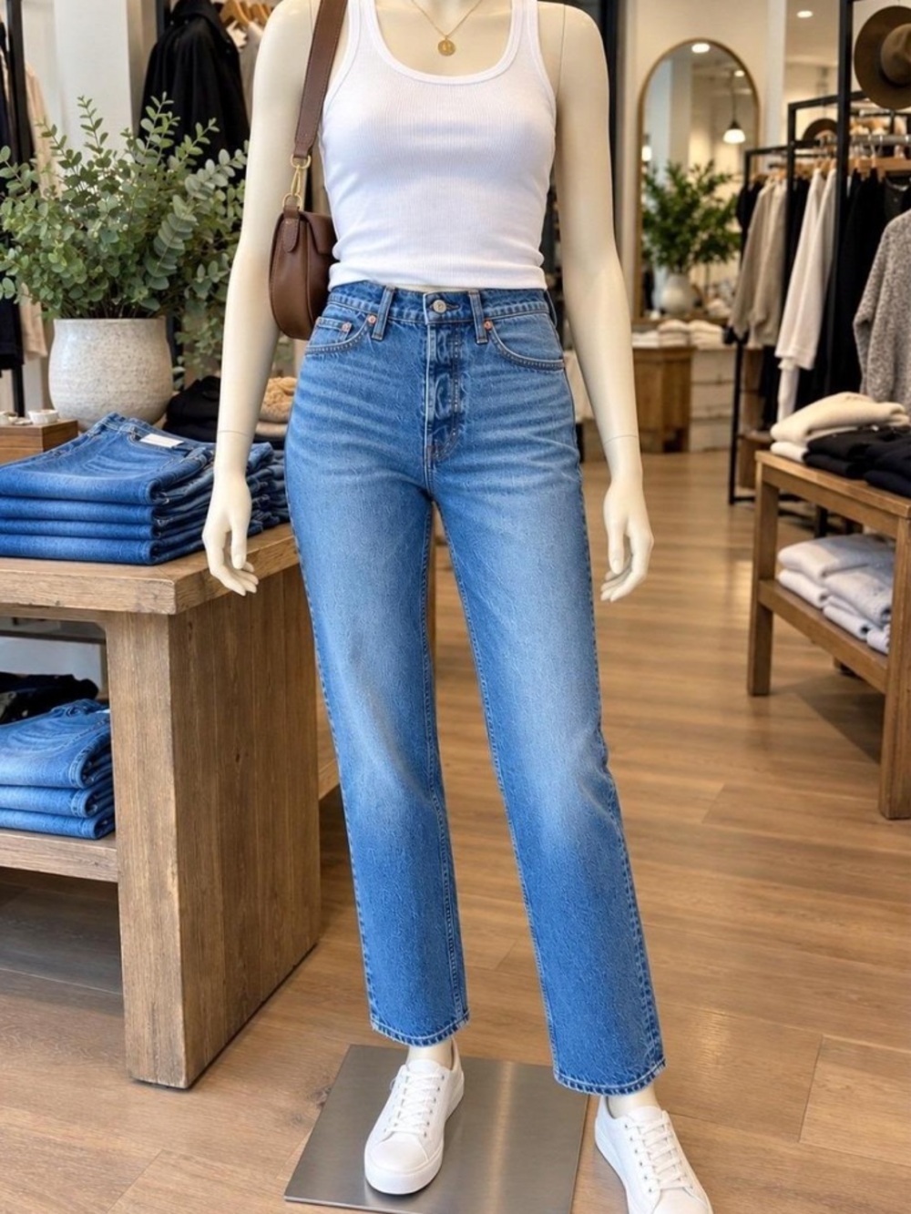 GAP cheeky straight high rise size 4 R/27